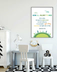 Green Earth- Ephesians 3:20 - Bible Art For You
