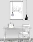 Trust in God - John 14:1 - Bible Art For You