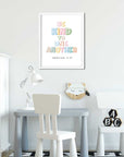Be Kind-Ephesians 4:32 - Bible Art For You