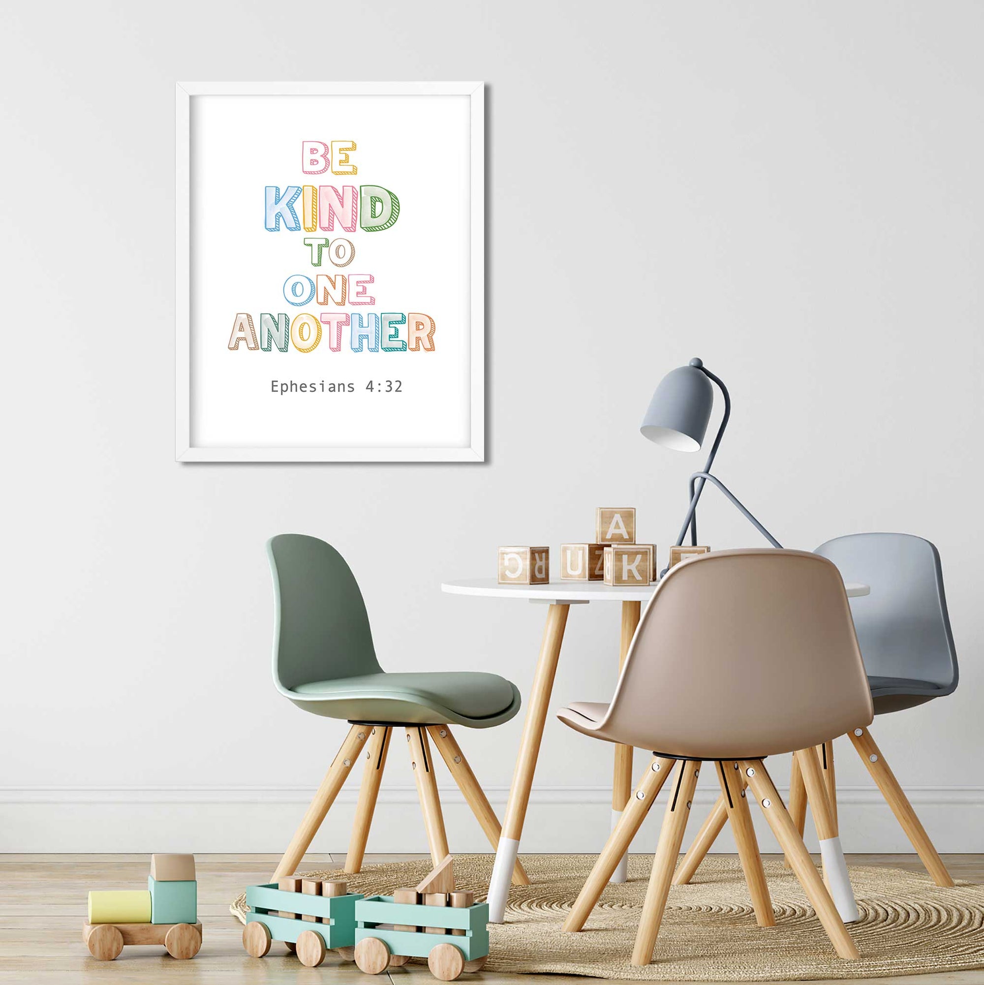 Be Kind-Ephesians 4:32 - Bible Art For You