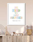 Be Kind-Ephesians 4:32 - Bible Art For You