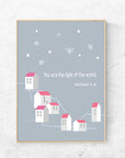 Light of the World-Matthew 5:14 - Bible Art For You