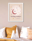 Boho Moon - Numbers 6:24 - Bible Art For You