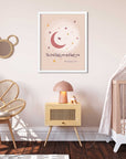 Boho Moon - Numbers 6:24 - Bible Art For You