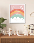 Boho Rainbow-Philippians 4:4 - Bible Art For You