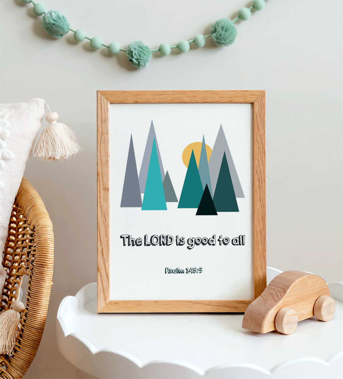Green Mountain Art - Psalm 145:9