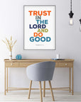 Trust in the Lord-Psalm 37:3 - Bible Art For You